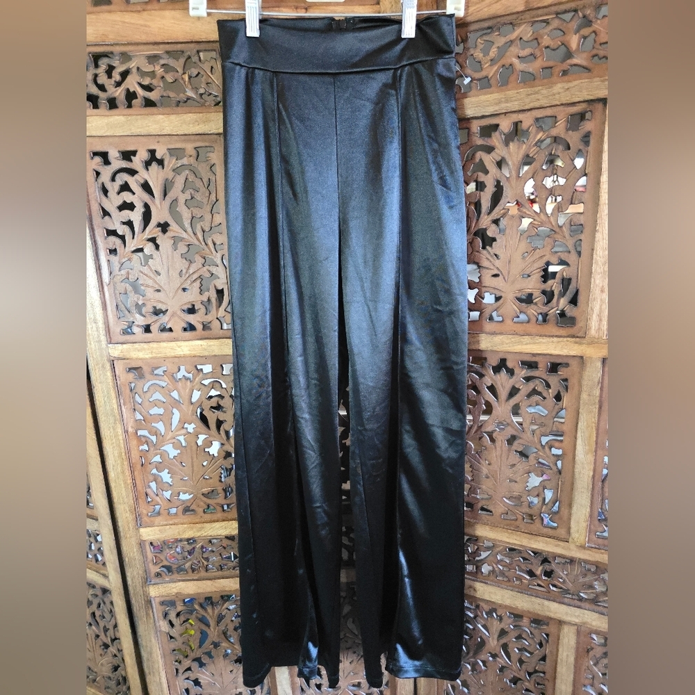 🌟 Fashion Nova Black Wide Leg Pants